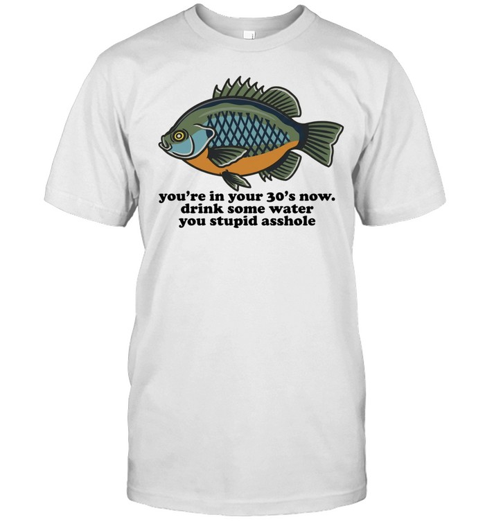You Are in Your 30s Now Drink Some Water You Stupid Asshole Unisex T-Shirt