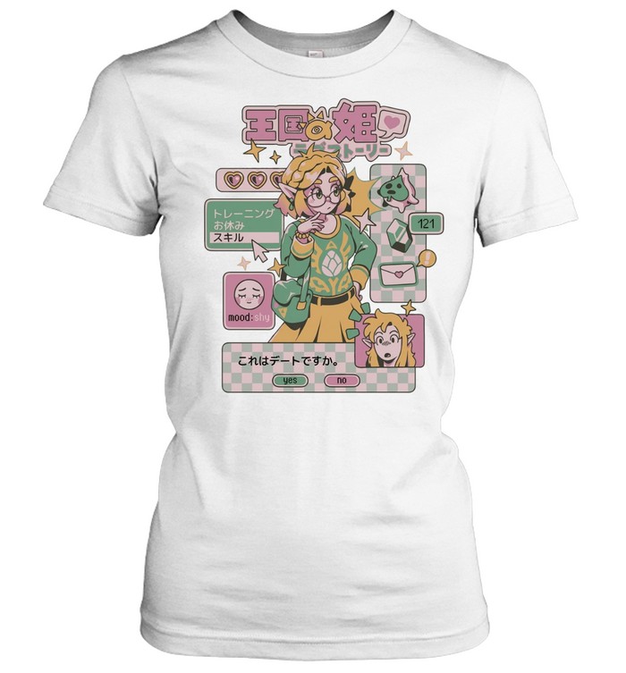 Zelda Princess Love Story Women T-Shirt