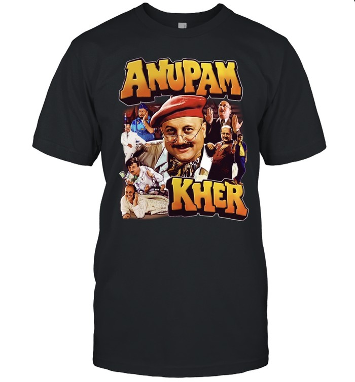 Anupam Kher collage of actor Anupam Kher Unisex T-Shirt