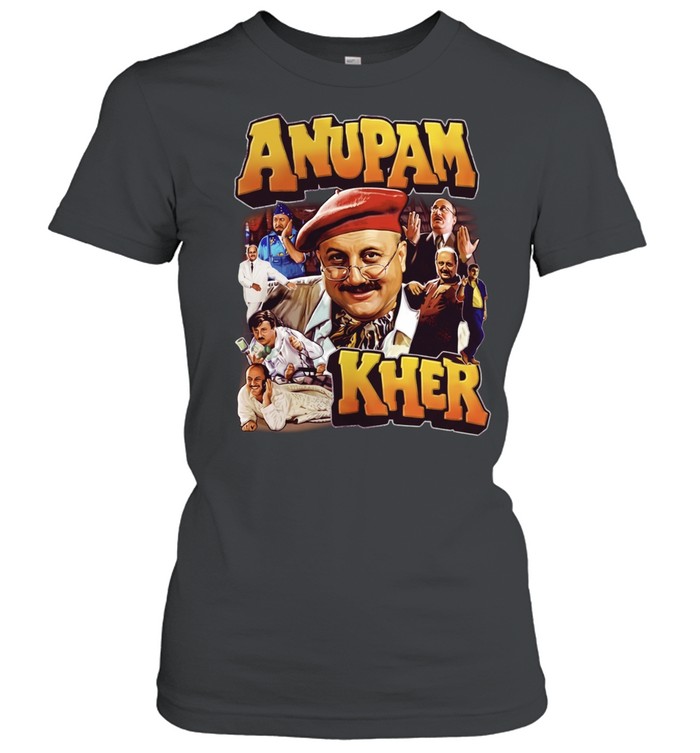 Anupam Kher collage of actor Anupam Kher Women T-Shirt