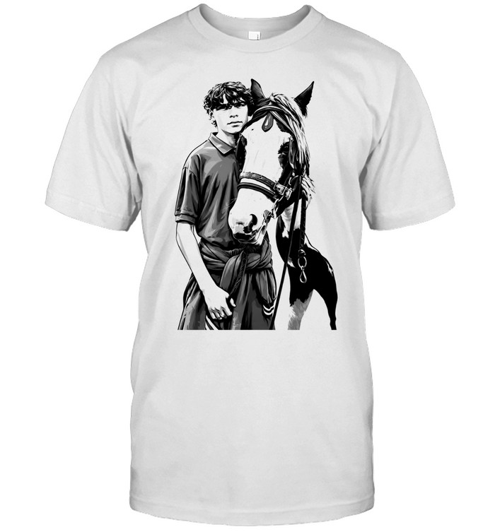 Aran Murphy Son Of Cillian Murphy Pony Kid Boy And Horse Unisex T-Shirt