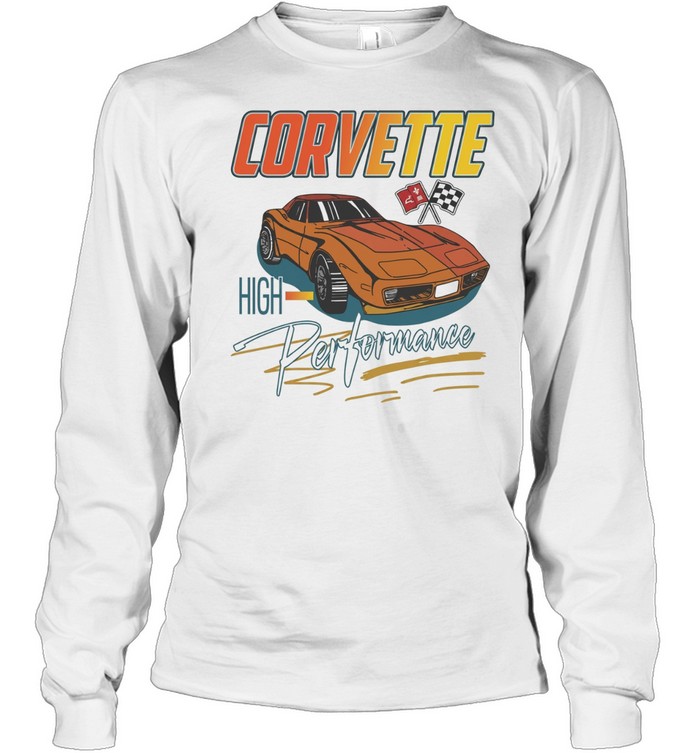 Corvette high performance vintage Long Sleeve Tee