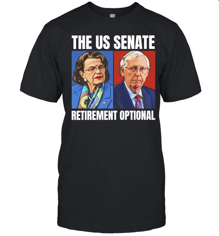 Dianne Feinstein and Mitch McConnell The US Senate Retirement Optional Unisex T-Shirt
