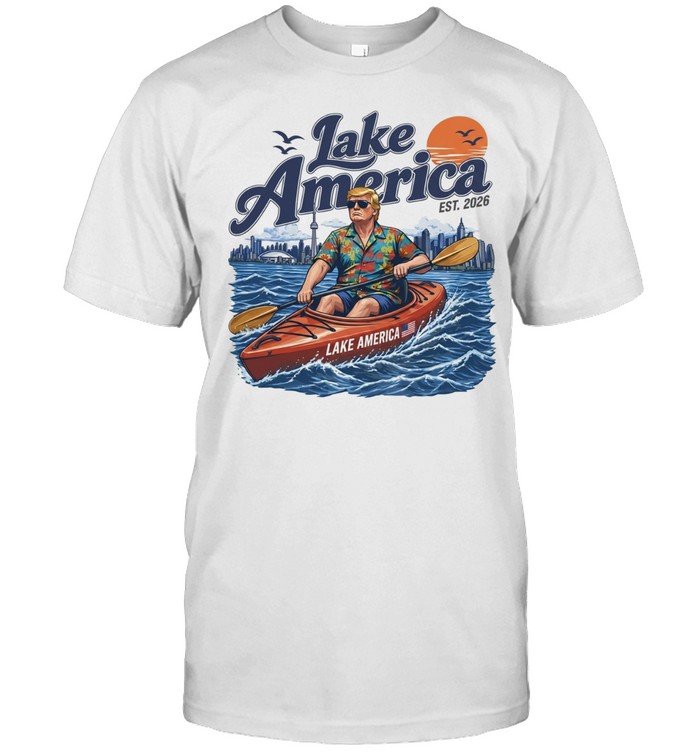 Donald Trump Lake America 2026 Kayaking Hawaiian Unisex T-Shirt