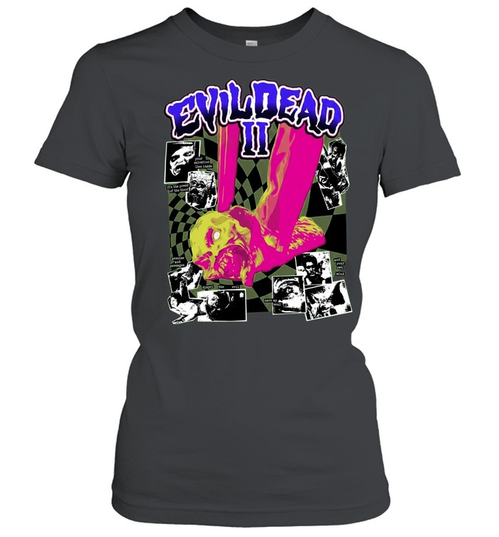 Evil Dead ii bruce campbell ash williams your salvation lies there in the pages of book recite passages dispel Women T-Shirt