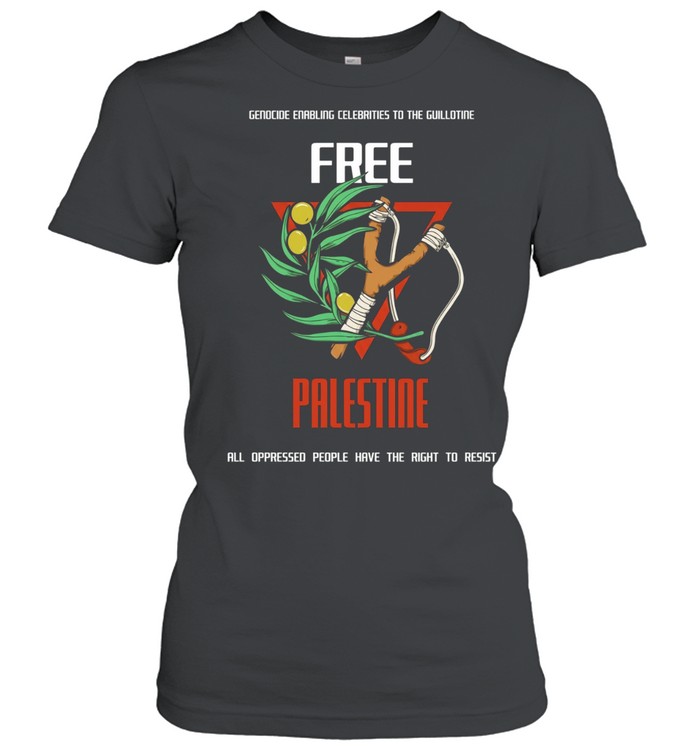 Free Palestine All Oppressed People Have the Right to Resist Women T-Shirt
