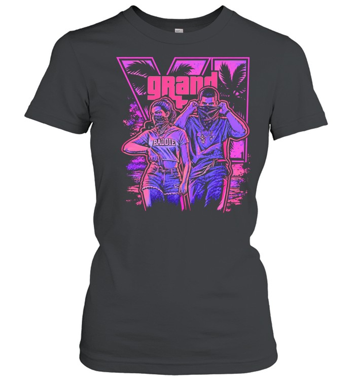 Grand Theft Auto V Baddie Rockstar Games Women T-Shirt