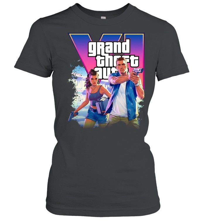 Grand Theft Auto VI GTA 6 Rockstar Games Women T-Shirt