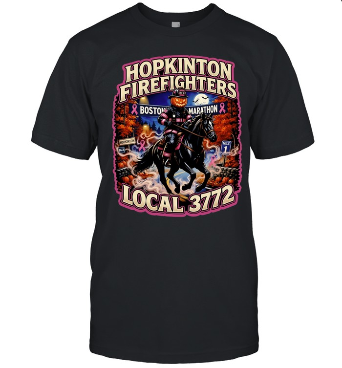 Hopkinton Firefighters Boston Marathon Local 3772 Unisex T-Shirt