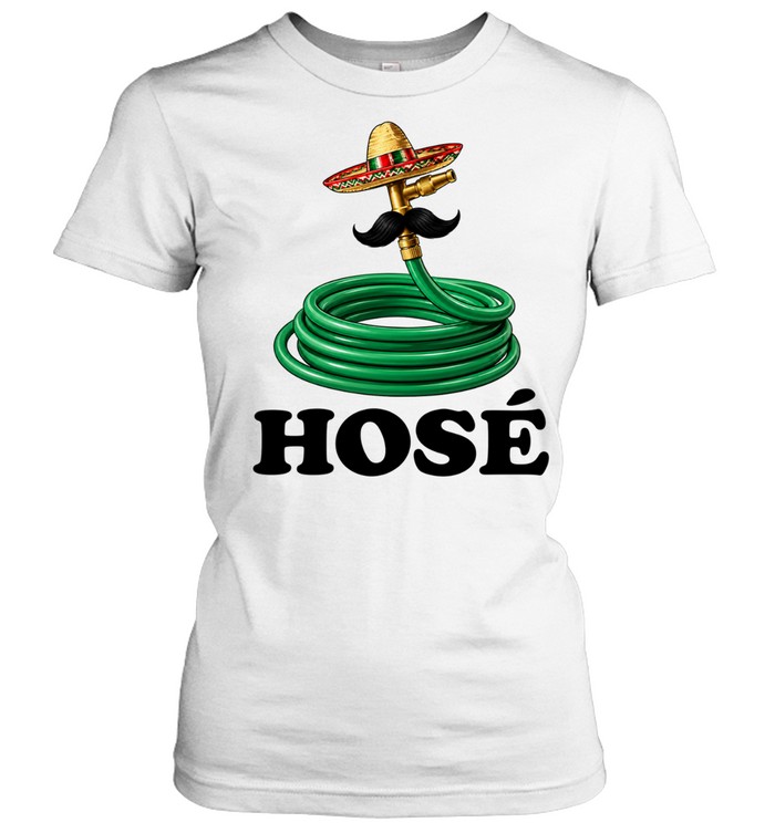 Hose garden hose sombrero mustache pun parody Women T-Shirt