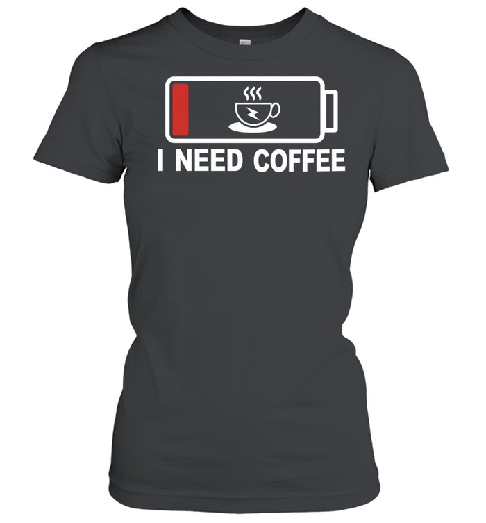 I need coffee out of energy novel Women T-Shirt