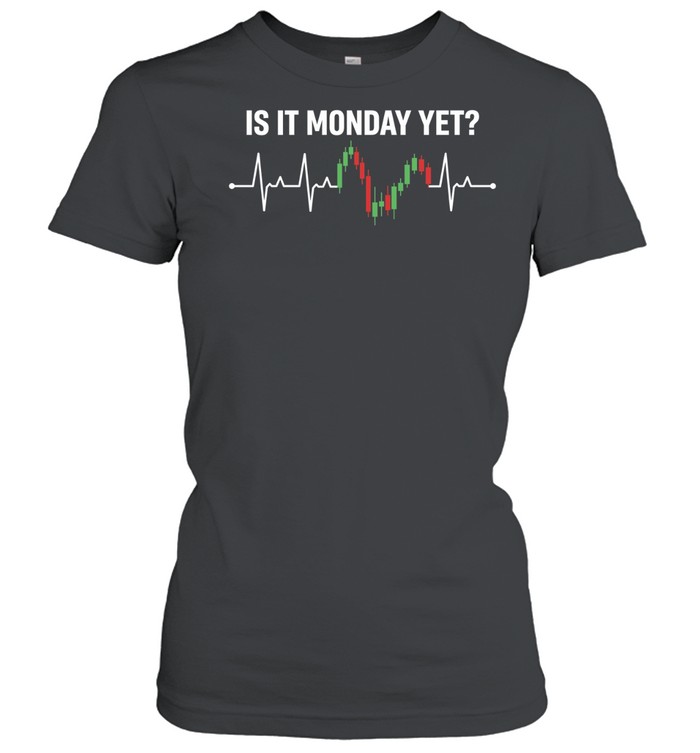Is It Monday Yet Stock Market Heartbeat Women T-Shirt