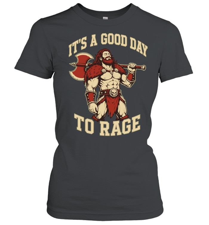 It’s a good day to rage smiling knight Women T-Shirt