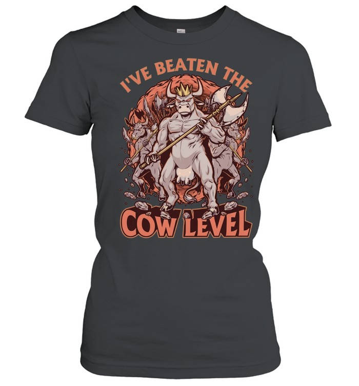 I’ve Beaten the Cow Level Diablo Gaming Women T-Shirt