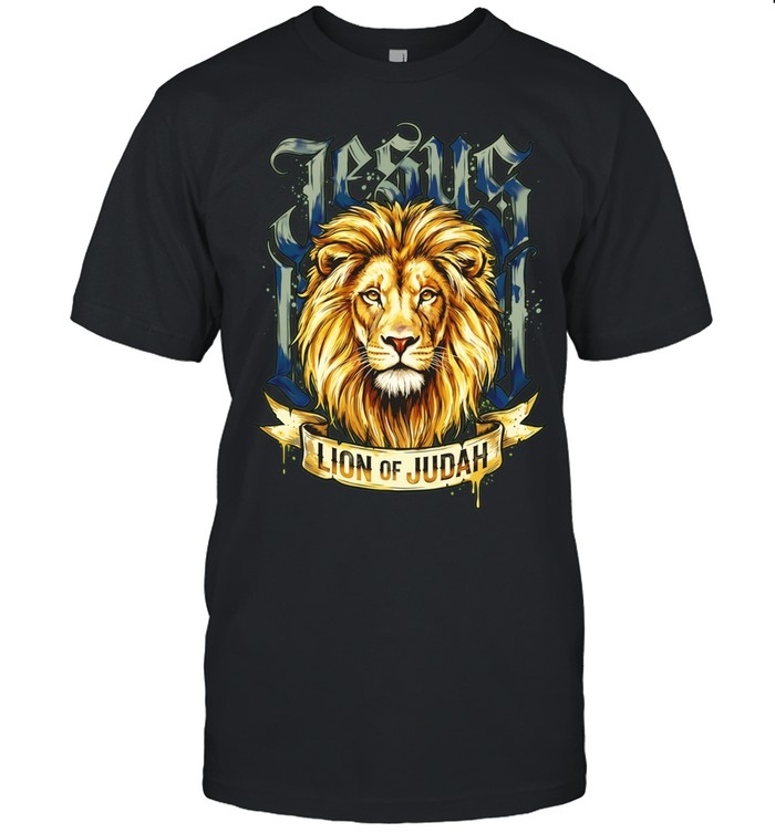Jesus Lion of Judah Christian Religious Unisex T-Shirt