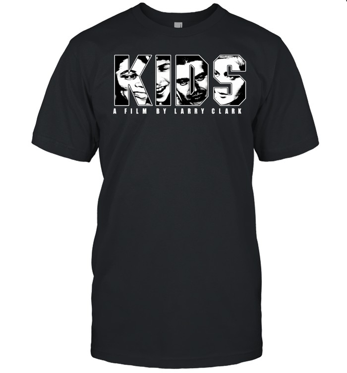 Kids 1995 a film by Larry Clark combining character faces Unisex T-Shirt
