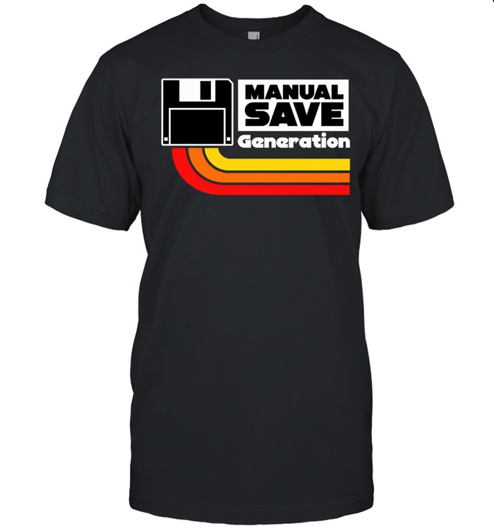 Manual Save Generation floppy disk gaming Unisex T-Shirt