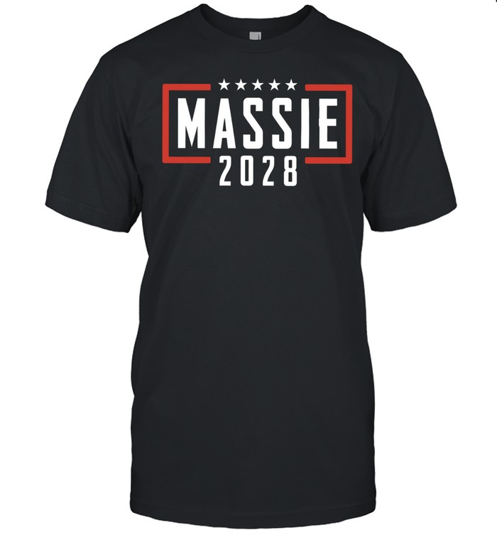 Massie 2028 Minimal Political Statement Unisex T-Shirt