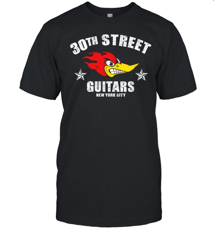 Mr Horsepower 30th Street Guitars New York City logo Unisex T-Shirt