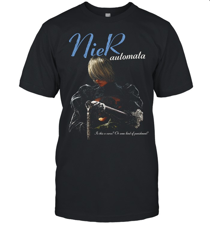 Nier Automata is this a Curse Or Some Kind Of Punishment female android Unisex T-Shirt