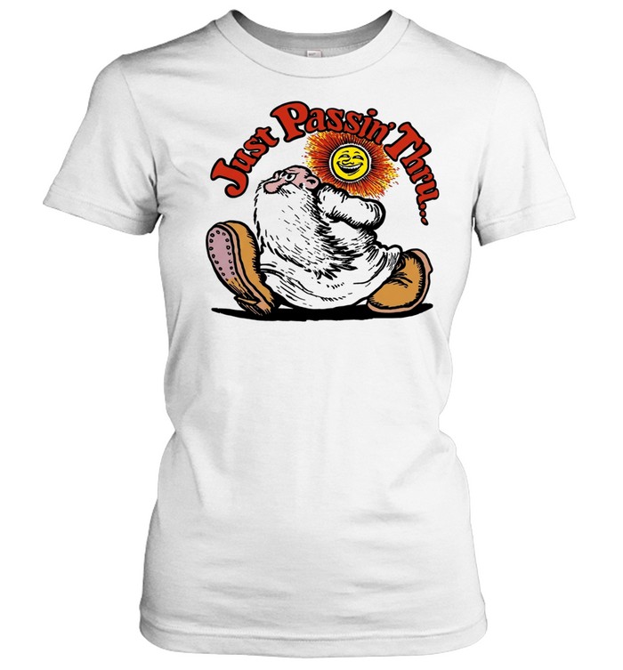 Robert Crumb Just Passin Thru bearded man sun Women T-Shirt