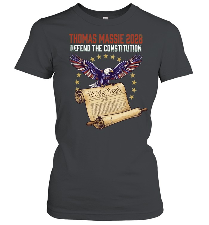 Ron Paul Massie 2028 Freedom Movement Election Candidate Women T-Shirt