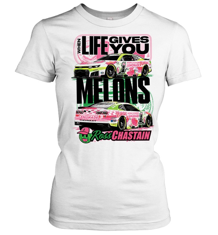 Ross Chastain Trackhouse Racing NASCAR When Life Gives You Melons Women T-Shirt