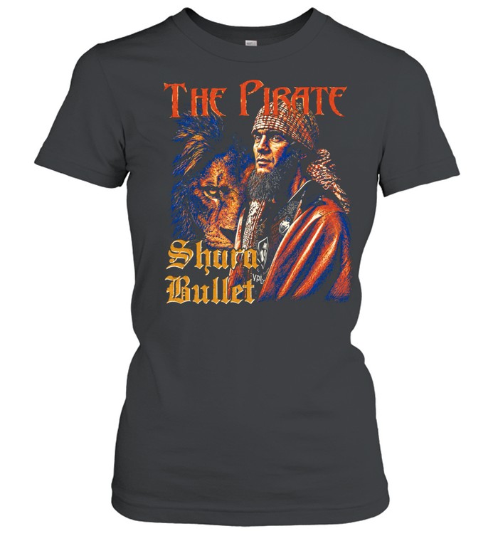 Shara Bullet The Pirate The One Eyed Lion Graphic Women T-Shirt
