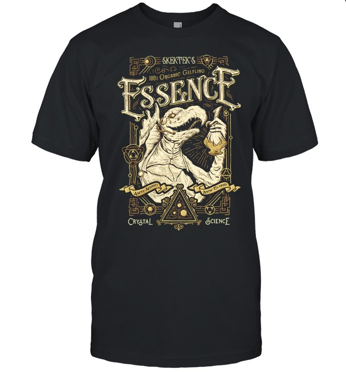 SkekTek The Dark Crystal Essence Anti Aging New Elixir Crystal Science Unisex T-Shirt