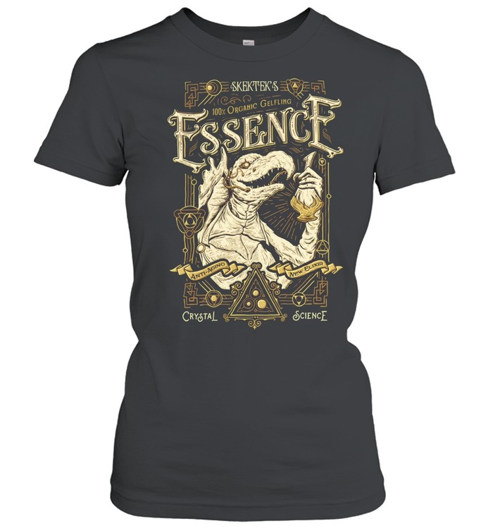 SkekTek The Dark Crystal Essence Anti Aging New Elixir Crystal Science Women T-Shirt
