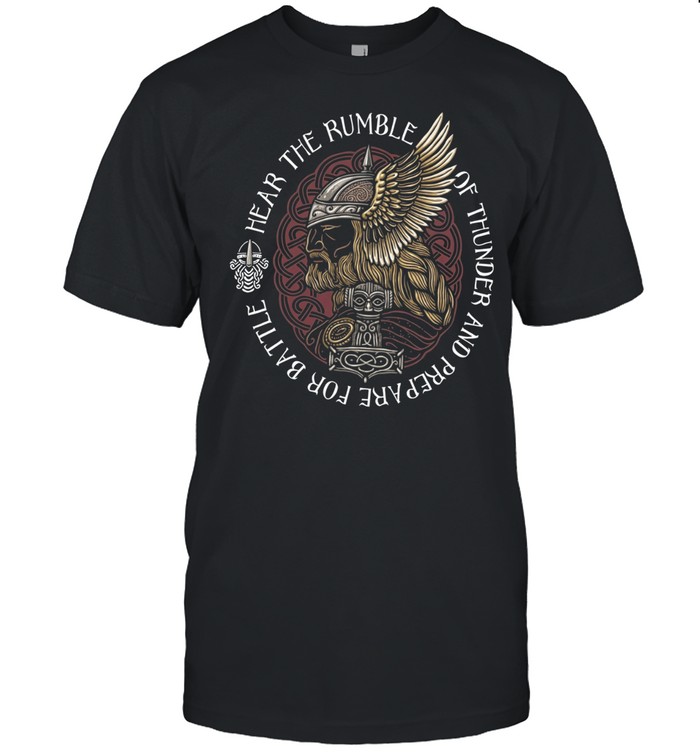 Thor Mjolnir Hear the rumble of thunder and prepare for battle Norse mythology Unisex T-Shirt