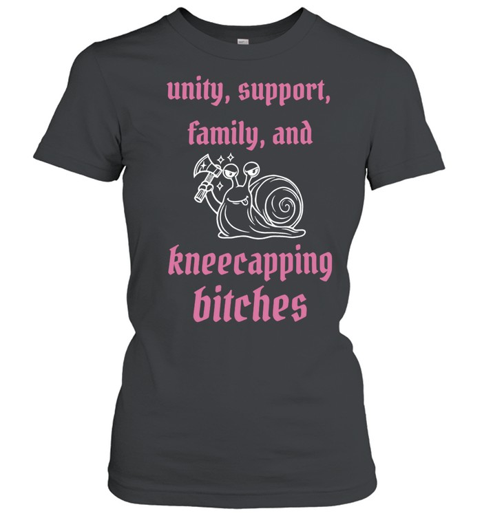 Unity Support Family And Kneecapping Bitches Women T-Shirt