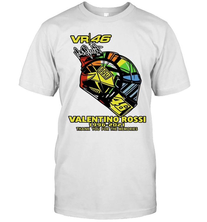 Valentino Rossi VR46 1996-2021 Thank You for the Memories Unisex T-Shirt