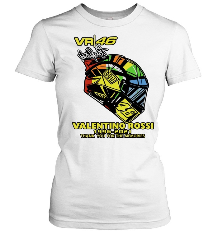 Valentino Rossi VR46 1996-2021 Thank You for the Memories Women T-Shirt