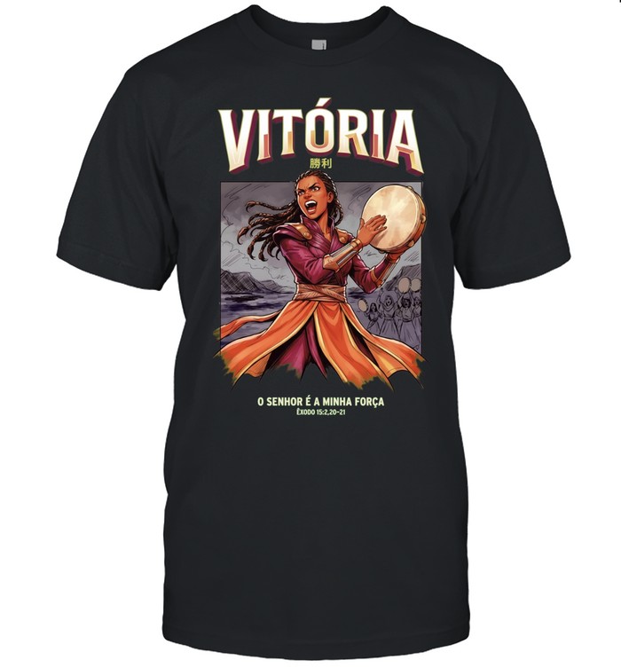 Vitoria O Senhor E A Minha Forca Exodo 15 2 20 21 The Bible Unisex T-Shirt