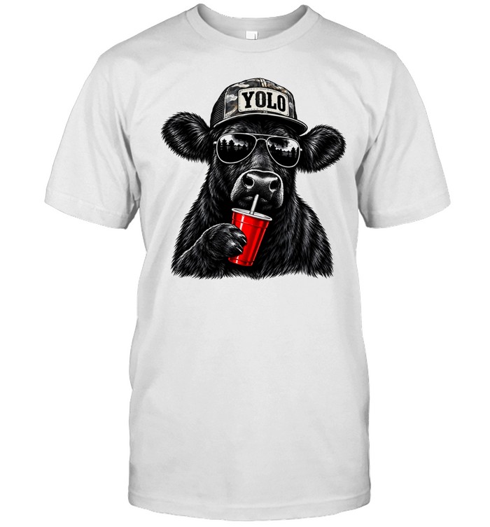 YOLO Angus Cattle Western Unisex T-Shirt