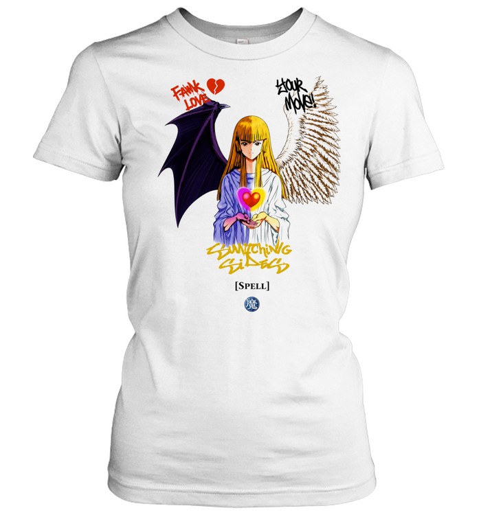 Yu-Gi-Oh Fuck Love Your Move Switching Sides Spell Women T-Shirt