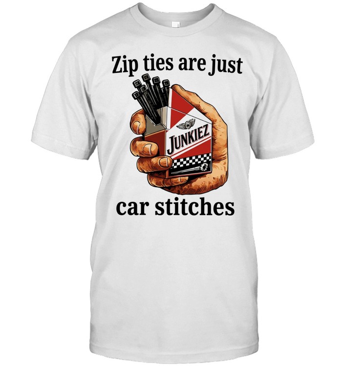 Zip Ties Are Just Car Stitches mechanic parody logo Unisex T-Shirt