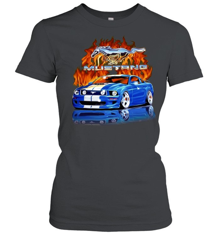 Ford Mustang blue Ford Mustang Women T-Shirt