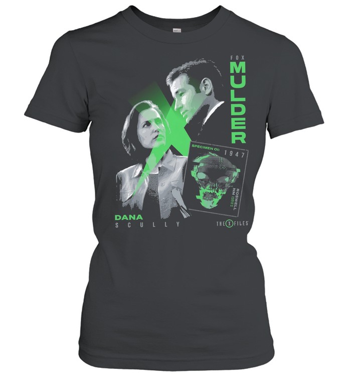 Fox Mulder and Dana Scully The X-Files Women T-Shirt
