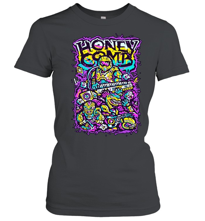 Honey Comb Halo Master Chief Keyboard Women T-Shirt