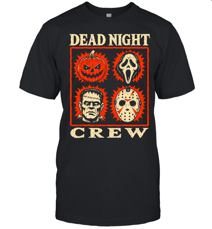 Jason Voorhees Friday The 13th Halloween Dead Night Crew Unisex T-Shirt