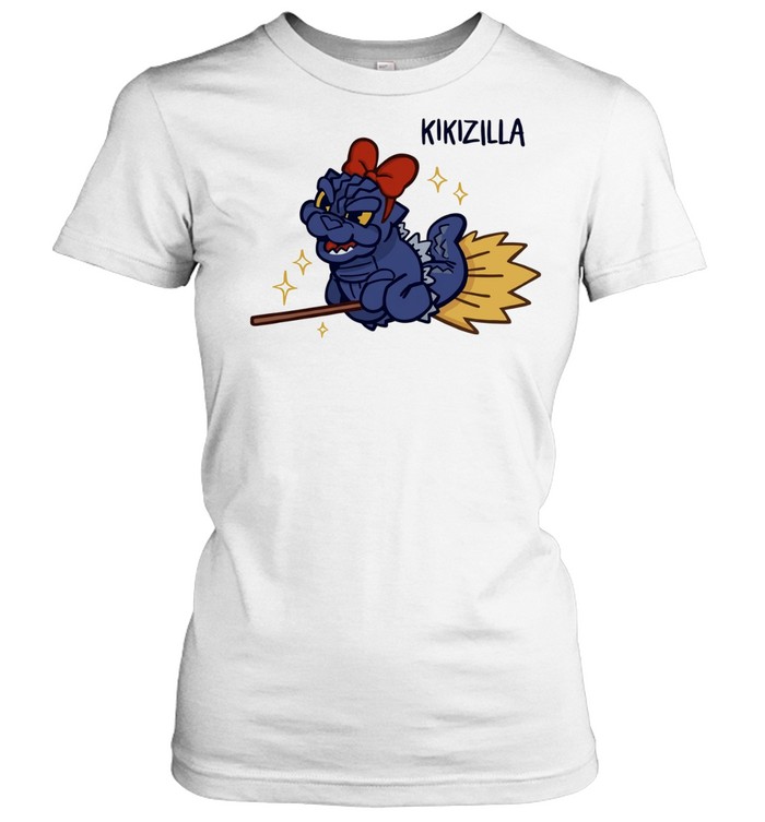 Kikizilla blue godzilla monster Women T-Shirt