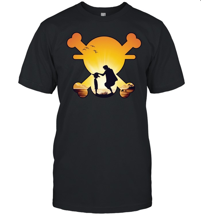 Monkey D Luffy Shanks One Piece Anime Unisex T-Shirt