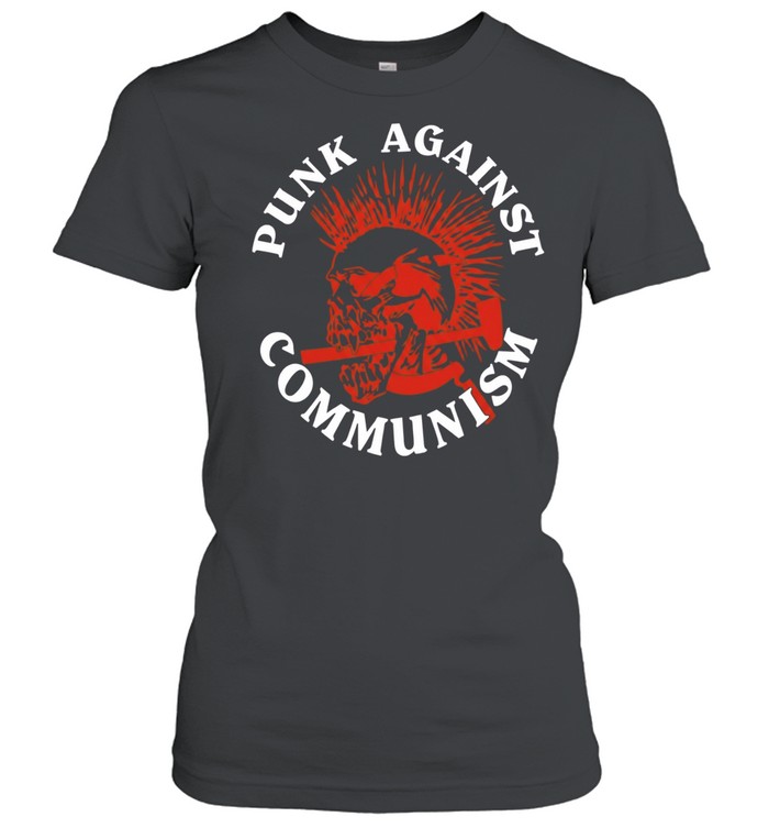 Punk Against Communism anti-communism Women T-Shirt