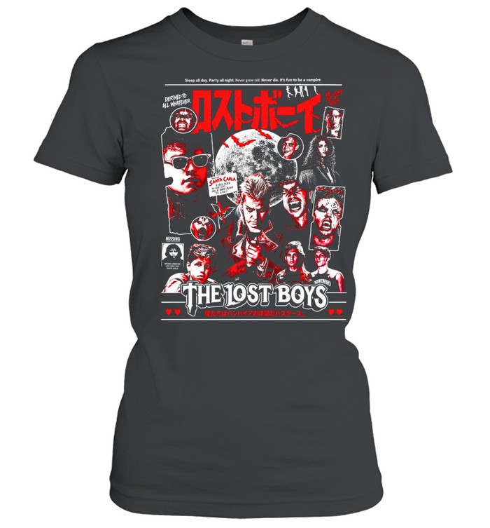 The Lost Boys Boy collage of vampire Women T-Shirt