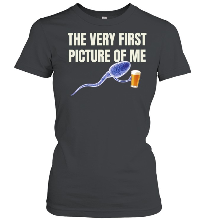 Very first picture of me beer Women T-Shirt